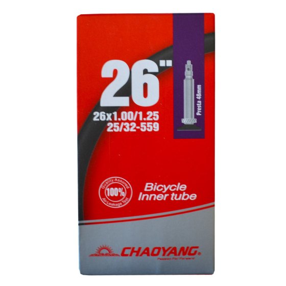 ChaoYang Camera d'aria 26X1.00-1.25 Valvola Presta 48mm